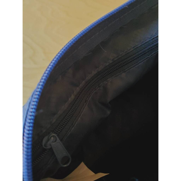 Puma Logo Commute Blue Dual Handle Mini Barrel Duffel Bag - Picture 9 of 11